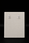 Brinco Prata 925 Médio Elegante Sofisticado