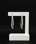Argola Prata 925 Gota Elegante