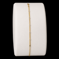 Pulseira Semijoia com Pedra Brilhante Sofisticada