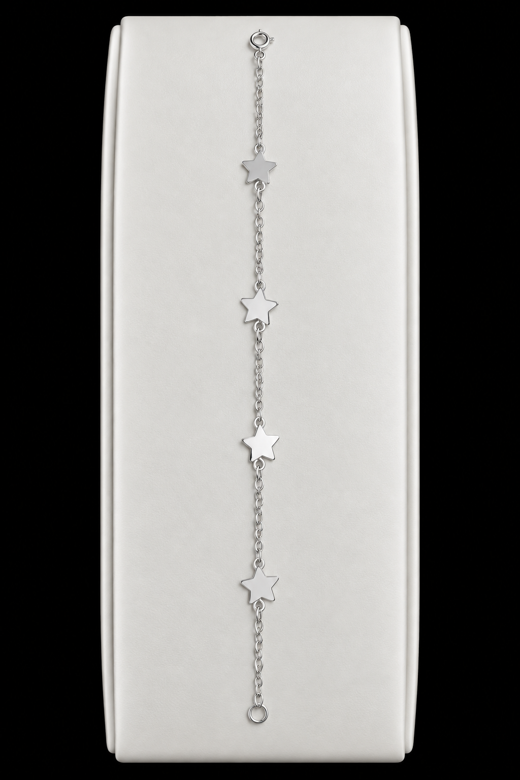 Pulseira Prata 925 Estrela Elegante