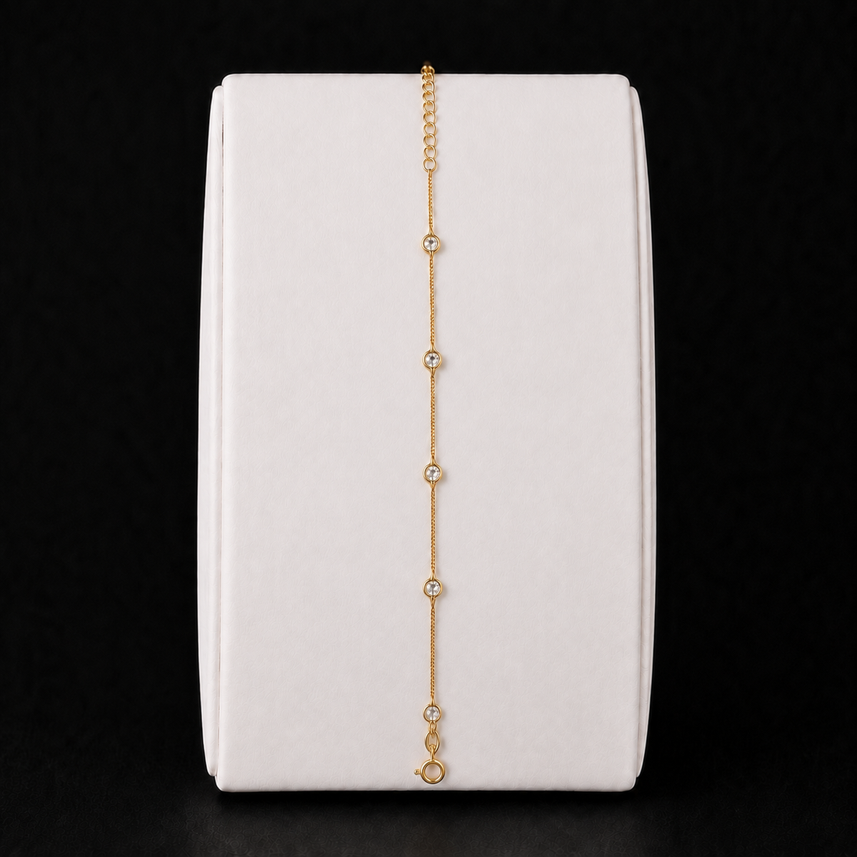 Pulseira Semijoia com Pedra Especial